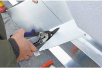 Cesoia per lamiere a leva Ideal D27A-SB con imballaggio 260mm