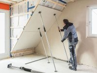 Telescopica di supporto ST125 per montaggio solai 750-1250mm