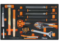 Arredamento Beta C45PROBX 1960x495x2000mm+ Carrello Beta RSC24 7 Cassetti + 224 Utensili Beta