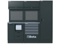 Arredo modulare per officina Beta RSC50 C 2095x690x2000mm con modulo di servizio