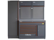 Arredo Beta C45PRO 2.0 EX per officina 1960x645x2000mm piano in acciaio e vano portaoggetti