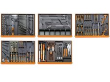 Assortimento 153 utensili per autoriparazione Beta 5904VG/5T in termoformato rigido in ABS Assortimento 153 utensili per autoriparazione Beta 5904VG/5T in termoformato rigido in ABS
