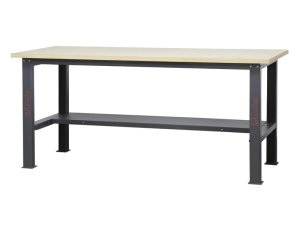 Banco da lavoro Beta C58BC-W 210cm con piano in legno