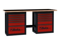Banco da lavoro Beta C59B Endurance con 12 cassetti