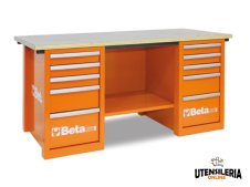 Banco da lavoro per officina Beta Master Cargo C57SC con 10 cassetti Banco da lavoro per officina Beta Master Cargo C57SC con 10 cassetti