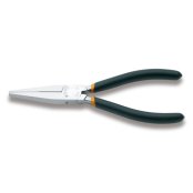 Pinze a becchi piatti lunghi zigrinati Beta 1008 lunghezza 160mm Pinze a becchi piatti lunghi zigrinati Beta 1008 lunghezza 160mm