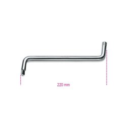 Chiave per tappi olio motore Beta 1496-C 8x10mm quadro maschio