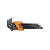 Set 9 chiavi a brugola maschio brunite Beta 96BP/SC9, 1,5-10mm