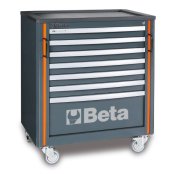Beta carrello C55C7 con 7 cassetti per arredo officina
