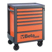 Beta carrello porta attrezzi RSC24 7 cassetti, piano in ABS rinforzato e fori per cacciaviti Beta carrello porta attrezzi RSC24 7 cassetti, piano in ABS rinforzato e fori per cacciaviti