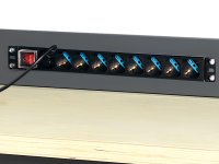 Bordo anticaduta Beta C58BAC 2,1 per banchi lavoro componibili C58BC da 210cm