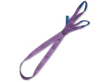 Fasce di sollevamento Beta 8150 in poliestere doppia asola 1000kg viola 30mm