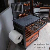 Carrello Beta RSC24 7 cassetti con 185 utensili per l'industria e Buoni carburante in OMAGGIO