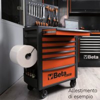 Carrello Beta RSC24 7 cassetti con 185 utensili per l'industria e Buoni carburante in OMAGGIO