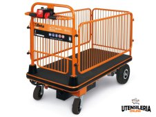 Beta Brutus C48M carrello da lavoro elettrico con sponde, carico 400 Kg Beta Brutus C48M carrello da lavoro elettrico con sponde, carico 400 Kg