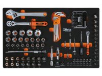 Carrello di servizio Beta Worker BW 5000S/3M con 3 cassetti e 189 utensili inclusi