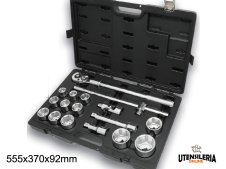 Beta cassetta porta attrezzi 928E/C17 con 12 chiavi a bussola e 5 accessori