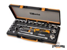 Beta set 920A-C17M con 17 chiavi a bussola e accessori in valigetta Beta set 920A-C17M con 17 chiavi a bussola e accessori in valigetta