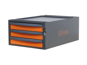 Cassettiera a 3 cassetti Beta C58CS/O 3C bicolore per banchi componibili C58BC