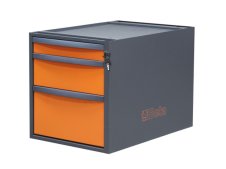 Cassettiera a 3 cassetti Beta C58CSH/O 3C bicolore per banchi componibili C58BC