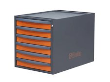 Cassettiera a 6 cassetti Beta C58CSH/O 6C bicolore per banchi componibili C58BC
