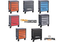 Beta carrello porta attrezzi RSC24 5 cassetti, piano in ABS rinforzato e fori per cacciaviti