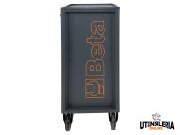 Beta carrello arancio RSC24 6 cassetti con porta carta, porta documenti e mensola
