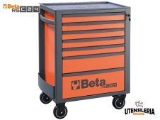Beta carrello porta attrezzi RSC24 8 cassetti, piano in ABS rinforzato e fori per cacciaviti Beta carrello porta attrezzi RSC24 8 cassetti, piano in ABS rinforzato e fori per cacciaviti