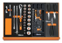 Carrello Beta C24EH con 7 cassetti e 148 utensili per l'autoriparazione + felpa in OMAGGIO