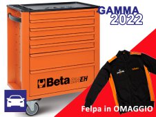Carrello Beta C24EH con 7 cassetti e 148 utensili per l'autoriparazione + felpa in OMAGGIO Carrello Beta C24EH con 7 cassetti e 148 utensili per l'autoriparazione + felpa in OMAGGIO