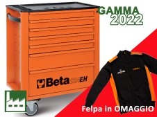 Carrello Beta C24EH con 7 cassetti e 169 utensili per l'industria + felpa in OMAGGIO Carrello Beta C24EH con 7 cassetti e 169 utensili per l'industria + felpa in OMAGGIO