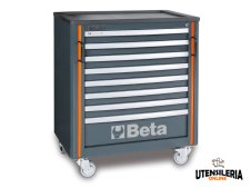 Beta carrello C55C8 con 8 cassetti per arredo officina