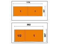 Beta carrello porta attrezzi RSC24AXXL modello lungo con 8 cassetti antiribaltamento