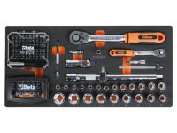 Cassettiera portatile Beta Worker BW 2200E/21 con 3 cassetti e 159 utensili per uso universale