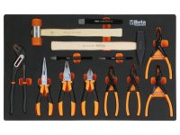 Cassettiera mobile Beta Worker BW 2400S 7/E-M con 7 cassetti e 309 utensili inclusi