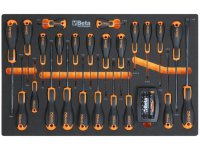 Cassettiera mobile Beta Worker BW 2400S 8/I-L con 8 cassetti e 394 utensili inclusi