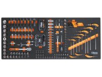 Cassettiera mobile Beta Worker BW 2400S XL9/E-XXL con 9 cassetti e 716 utensili inclusi