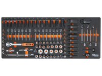 Cassettiera mobile Beta Worker BW 2400S XL9/E-XXL con 9 cassetti e 716 utensili inclusi