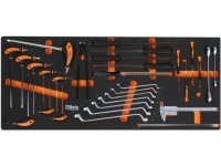 Cassettiera mobile Beta Worker BW 2400S XL9/E-XXL con 9 cassetti e 716 utensili inclusi