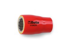 Chiave a bussola isolata Beta 910MQ/B quadro femmina 3/8" bocca poligonale, 6-19mm