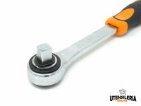 Cricchetto semplice cromato Beta 920/50 con attacco quadro scorrevole 1/2