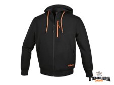 Felpa da lavoro Beta 7665N zip lunga con cappuccio, (tg. XS-3XL)