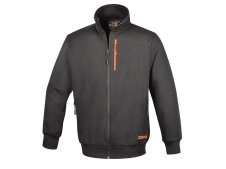 Felpa da lavoro Beta 7664G in cotone con zip lunga, (tg. XS-3XL)