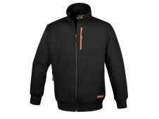 Felpa da lavoro Beta 7664N in cotone con zip lunga, (tg. XS-3XL)