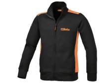 Felpa da lavoro Beta 9501TL in cotone con zip lunga, (tg. S-2XL)