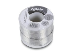 Filo per saldatura a stagno Beta 1825B con antiossidante, bobina 250g