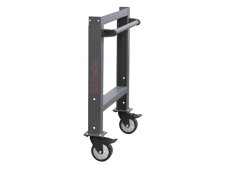 Gamba con ruote girevoli e maniglia Beta C58GRGM per banchi componibili C58BC, portata 400Kg
