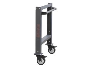 Gamba con ruote girevoli e maniglia Beta C58GRGM per banchi componibili C58BC, portata 400Kg