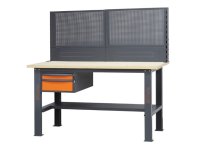 Parete attrezzata a 2 pannelli Beta C58K/2PF-1,6M per banchi componibili C58BC da 160cm