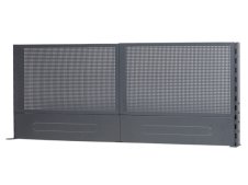 Parete attrezzata a 2 pannelli Beta C58K/2PF-1,6M per banchi componibili C58BC da 160cm